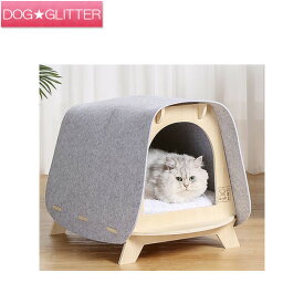 エムペッツ　ウッディコージーキャットハウス