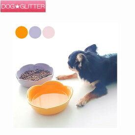 ペティファーム フラワーセラミックボウル犬用 早食器 食事皿 フードボウル 陶器 Petifam