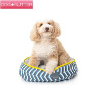 ファズヤード リバーシブルベッド ヘリンボーン Lサイズ犬 猫 FuzzYard おしゃれ ふわふわ ペット インテ…