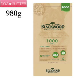 ブラックウッド1000チキン 980gドッグフード ドライフード 犬用 BLACKWOOD