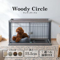 犬 ケージ おしゃれ ペットケージ 組み立て簡単小型犬 中型犬 木目調 室内 ゲージ サークル ペットサーク…