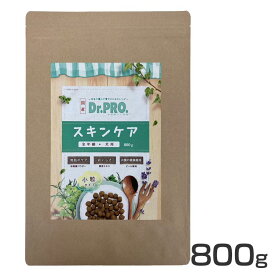 ドッグフード ドクタープロ 犬用 Dr.PRO. スキンケア オールステージ 800g ペットフード ドライ 小粒 地肌&被毛 全年齢 総合栄養食 ニチドウ