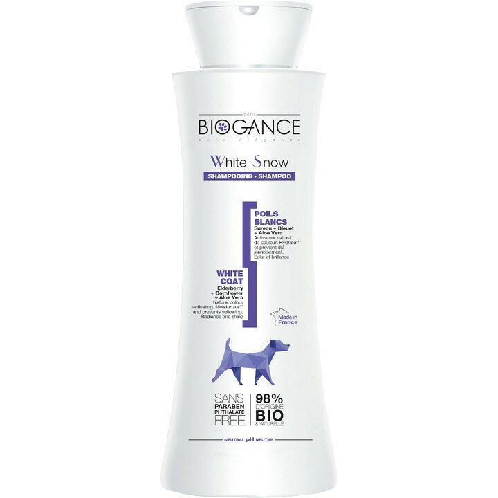 楽天市場 Biogance ホワイトスノーシャンプー 250ml 犬 ペット用品 シャンプー お手入れ ホワイト ライトカラー おすすめ ｉｎｏ B Tc 犬とenjoｙ ドッグパーク