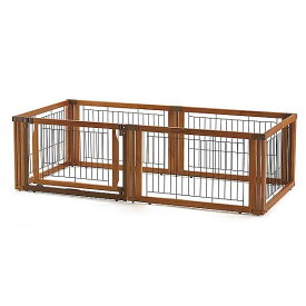 ペットサークル 木製 3WAY リッチェル 犬 サークル 木製 3WAYサークル 6面50H 高さ約50cm 犬 ケージ ゲージ 室内 ゲート 仕切り 小型犬 中型犬 柵 ペット用 フェンス ペットサークル ハウス リッチェル