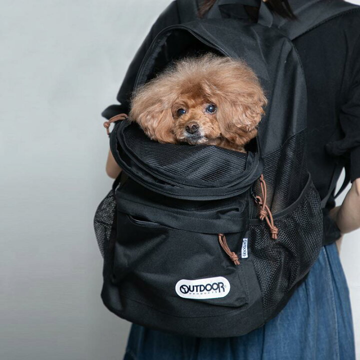 楽天市場 犬 キャリー バッグ おしゃれ Outdoor Products アウトドアリュック M ブラック Od213 011 001送料無料 スリーアローズ バッグ キャリー アウトドア Outdoor リュック 人気 ペット 犬 猫 D 犬とenjoｙ ドッグパーク