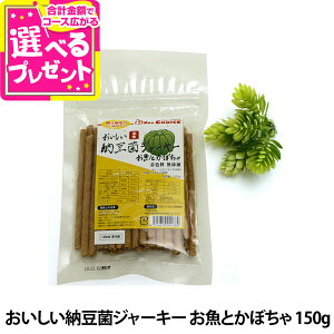ドクターズチョイス おいしい納豆菌ジャーキー お魚とかぼちゃ150g|ドッグフード 犬用品 ドックフード 犬用 犬用おやつ 犬のおやつ 犬 おやつ ギフト 犬オヤツ ジャーキー ジャッキー ペット