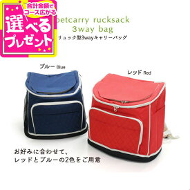 リュック型3WAY キャリーバッグ(猫・犬兼用タイプ) 犬 キャリー リュック バック ペットバッグ ペットバック 抱っこバッグ 猫用 犬用 リュックサック 底板用替えカバー