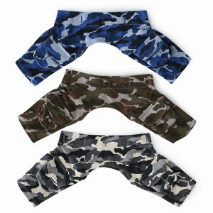 犬 服 犬服 犬の服 Dog Peace(ドッグピース) 国内生産 日本製 メール便可 天竺編みカモフラージュカーゴパンツ