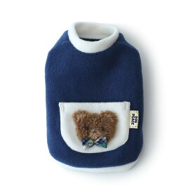 【最大800円オフクーポン！】犬 服 犬服 犬の服 Dog Peace(ドッグピース) 国内生産 日本製 メール便可 くまポケットフリースベスト