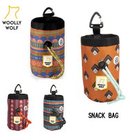 ウーリーウルフ woollywolf スナックバッグ　おやつポーチ　犬用品　オーナー用品　大型犬　中型犬　プレ…