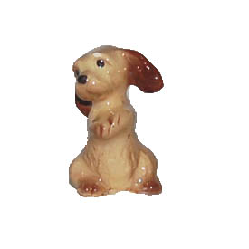 陶器製の小さな犬の置物 Hagen-Renaker コッカースパニエル パピー シッティング ドッグコレクション 犬置物 爆売り 可愛い オーナーグッズ 休み 愛犬ギフト