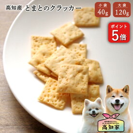 ＼P5倍／ 【高知産 とまとクラッカー 40g｜120g】 犬 クラッカー クッキー ビスケット 国産 野菜 果物 無添加 犬 おやつ とまと トマト リコピン トリーツ 犬のおやつ 国産無添加 楽天 愛犬 ご褒美 しつけ 小型犬 シニア シニア犬 野菜クラッカー 犬おやつ国産無添加