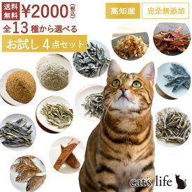 猫のおやつ 全13種から選べる 高知産 無添加 猫用 おやつ お試し 4点セット かつお 無塩 減塩 国産 オヤツ フード ごはん ご飯 ご馳走 詰め合わせ ギフト ペット ご褒美 楽天 高級 猫のおやつ 猫のごはん 猫のご飯 猫ごはん 猫かつお節 ペットおやつ無添加