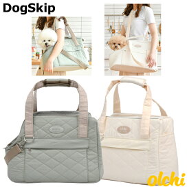 オルチ キルティングココキャリーバッグ Olchi QUILTING KOKO BAG / 可愛い 小型犬 ドッグ 犬用 キャリーバッグ おしゃれ キャリー キャリーケース ボストン ショルダー おでかけ 通気性 シンプル 大容量 超小型犬 小型犬 中型犬 猫 旅行 軽い 軽量 防災