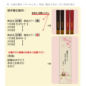 上品な誂えふくろうモチーフのお箸セット