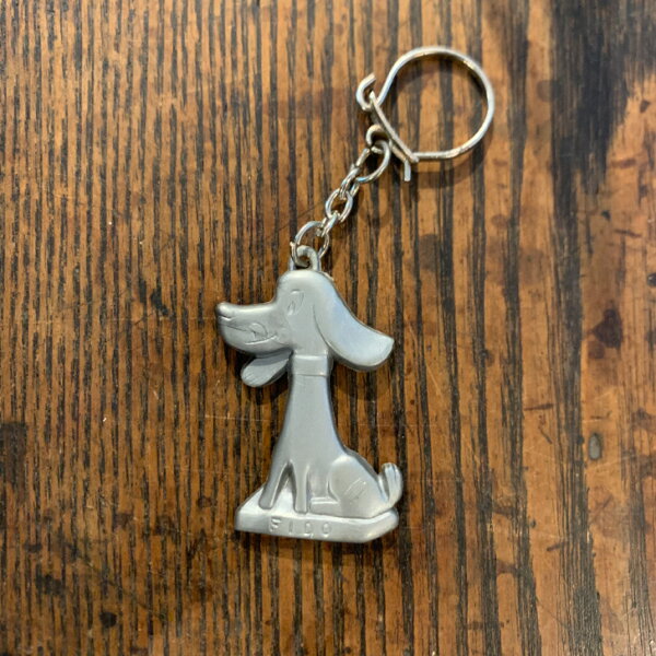 FIDO 犬 キーホルダー ビンテージキーホルダー シルバー SILVER