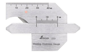 【メール便!】  シンワ #58691 溶接ゲージ A 【シンワ測定株式会社 】【精密機器工具】 shinwa