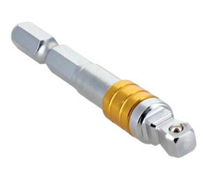 【メール便!】   trad トラッド TSA-265 trad 首振りソケットアダプター 6.35mm 六角軸 電気ドリル用アダプター 三共コーポレーション