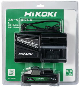 HiKOKI �X�^�[�^�[�L�b�g ( �}���[�d�� UC18YFSL + �d�r [ 2.0Ah / 4.0Ah ] ) �����ꌧ�͕ʓr����