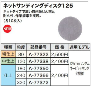 }L^ lbgTfBOfBXN 125mm [ x80-120-180-240-320 Z[o[ ] E͕ʓrKv125mm_I[rbgT_S@p