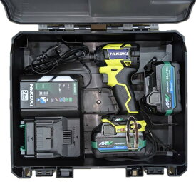 【在庫台数限定】HIKOKI WH36DD 2XHYSZ コードレスインパクトドライバ 36V マルチボルト スパイダーイエロー【セット品】BSL36A18BX リチウムイオン電池 2個 ・ 充電器 UC18YDML・電池カバー・ケース・ビット DIY 工具 日曜大工 穴あけ 工具 ※沖縄は別途送料