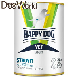 ハッピードッグ 療法食 VET ストルバイト 尿石ケア ウエット缶 犬用 400g［賞味：2024/9］