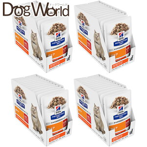 ヒルズ 猫用 c/d マルチケア コンフォート やわらかチキン&グレイビーソース パウチ 85g×48