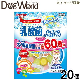 ペティオ 乳酸菌のちから ゼリータイプ ミックス 16g×20個入