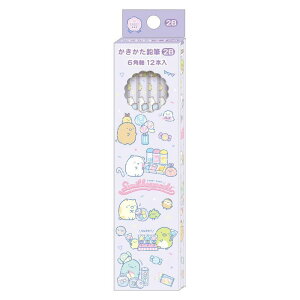 【マラソン限定最大5%OFFクーポンあり】ダース鉛筆 12本セット 女の子 向け すみっコぐらし かきかた 2B HA/S PH22502 サンエックス おしゃれ で かわいい 文房具