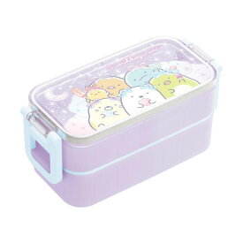 【18日限定最大5%OFFクーポンあり】ランチボックス お弁当箱 女の子 向け すみっコぐらし 2点ロックはし付 2段 KA27602 サンエックス おしゃれ で かわいい 文房具