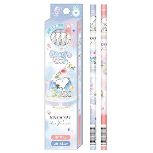【マラソン限定最大5%OFFクーポンあり】2B 鉛筆 ダース 12本セット 女の子 向け スヌーピー snoopy クラックス おしゃれ で かわいい 文房具