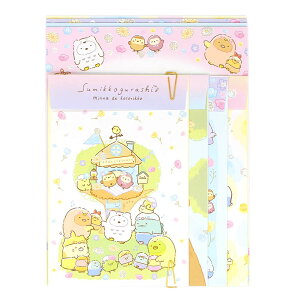 【30日限定最大5%OFFクーポンあり】【メール便 OK】 レターセット 女の子 向け すみっコぐらし LH75101 みんなでことりっコ サンエックス おしゃれ で かわいい 文房具