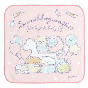 【30日限定最大5%OFFクーポンあり】メール便 OK すみっコぐらし タオル 女の子 向け 揺り木馬 CM39404 サンエックス おしゃれ で かわいい 文房具