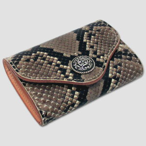 �t�@�j�[�@FUNNY�@�R�C���P�[�X�E�x���[�Y�@�p�C�\���@�gFUNNY Coin Case Bellows Python Victor 21mm�h