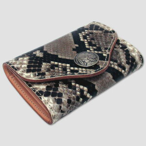 �t�@�j�[�@FUNNY�@�R�C���P�[�X�E�x���[�Y�@�p�C�\���@�gFUNNY Coin Case Bellows Python 5c Indian Rep�h