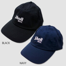 ショット　SCHOTT　SchottコットンツウィルCAP　“SCHOTT COTTON TWILL CAP LOGO” 3119057