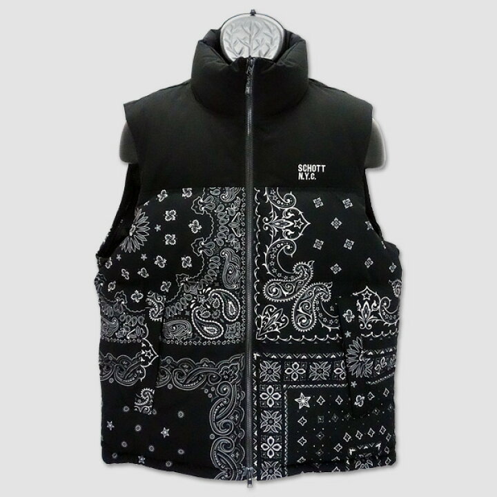 楽天市場】ショット Schott 2ウェイ 2トーン ダウンジャケット 