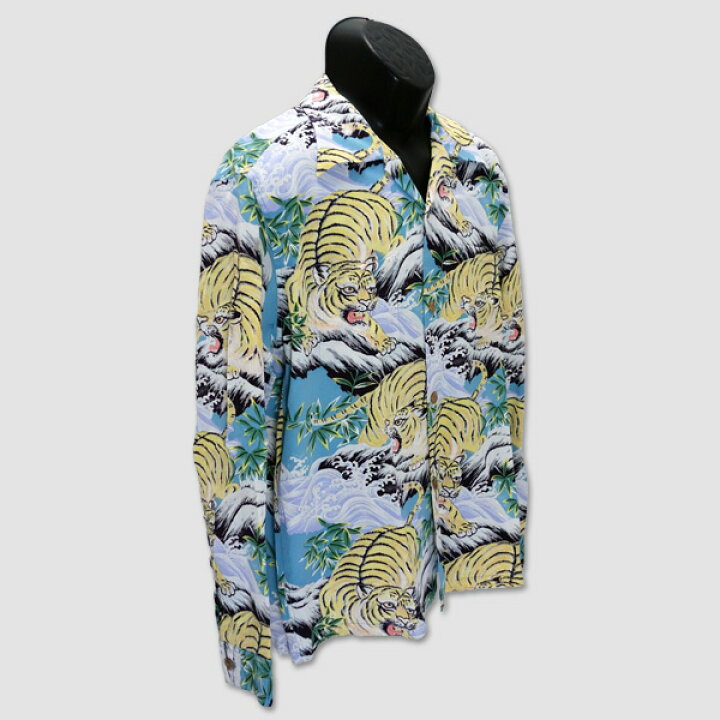 楽天市場】サンサーフ SUN SURF 長袖レーヨンハワイアンシャツ 