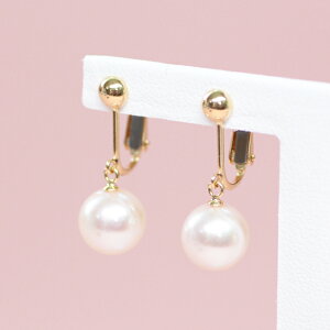 p[CO 8mm Ԃ牺 ^ Fa^ S[h K18 zCgS[h K14WG tH[} Vv AR^ 18 Akoya Pearl QSݓX