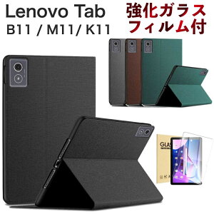 Lenovo Tab M11 / B11 / K11 �P�[�X �^�u���b�g 10.95�C���` (TB330FU/TB330XU) �J�o�[ �����K���X�t�B�����t�� �I�[�g�X���[�v�@�\�t��
