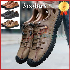 サンダル おしゃれ 夏ファッション メンズ ビーチサンダル サンダル 合革 スポーツサンダル滑り止め アクアシューズ 軽量 通気性抜群 アウトドア