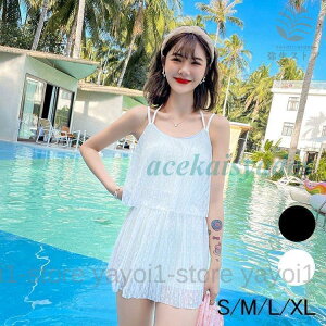 水着 レディース ワンピース水着 サロペット 夏 おしゃれ 小胸 ママ水着 バンドゥ 日焼け防止 大きいサイズ 体型カバー キレイめ 20代 30代 40代 50代