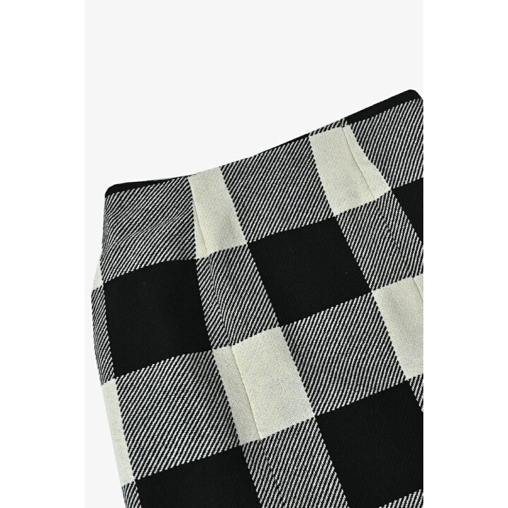 楽天市場】2wayブロックチェックスカート【white】 : maison de Dolce