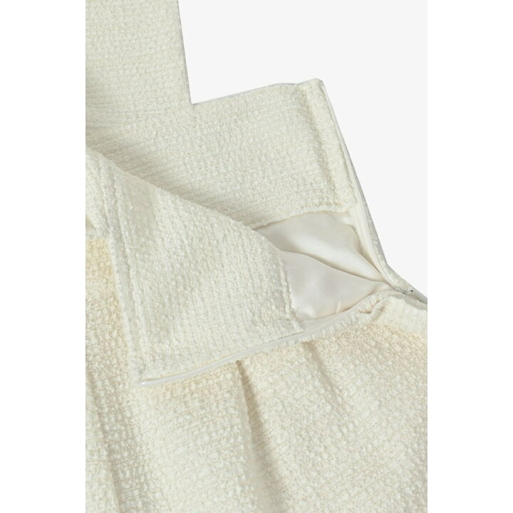 楽天市場】ツイードサロペットパンツ/white : maison de Dolce