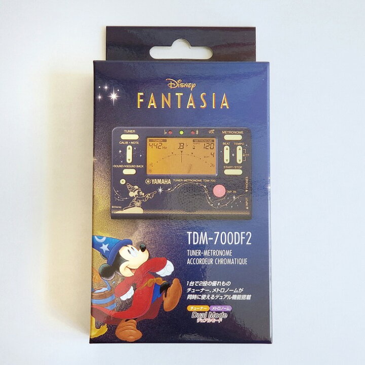 楽天市場 チューナー メトロノーム ヤマハ Tdm 700df2 ディズニー ファンタジア 21年 限定品 管楽器専門店ドルチェ楽器