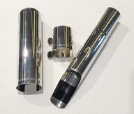 ヤナギサワバリトンサックス　メタルマウスピース＃5 【箱ナシ/傷アリ品】【アウトレット品】