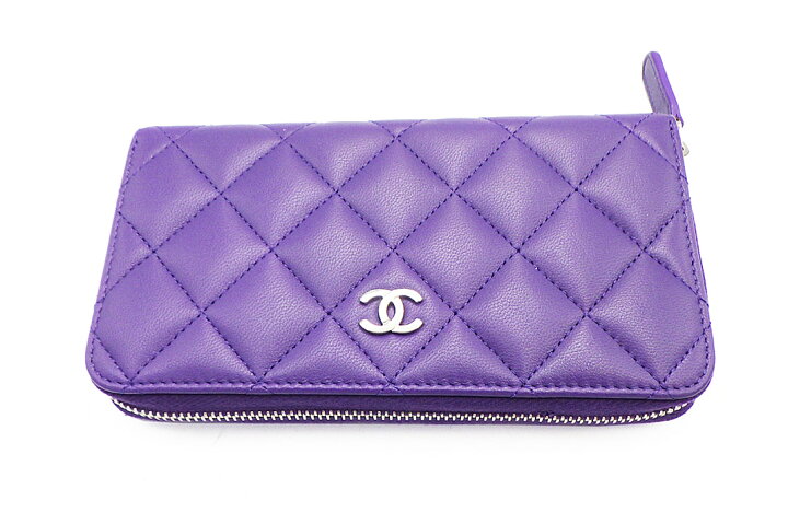 楽天市場】CHANEL(シャネル） マトラッセ ラウンド財布 S金具 21番8桁  