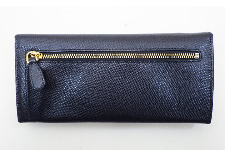 楽天市場】PRADA(プラダ）二つ折り長財布 1MH132 NERO サフィアーノ  