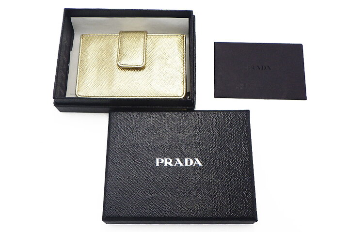 楽天市場】PRADA（プラダ）カードケース 1MC211 サフィアーノレザー 