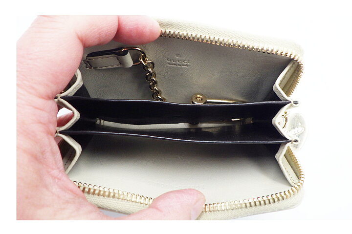 楽天市場】GUCCI(グッチ）GGコインケース 268750 アイボリーホワイト  